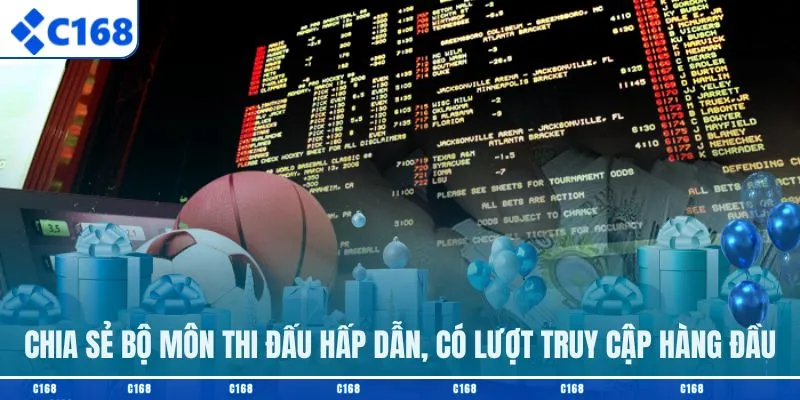 Chia sẻ bộ môn thi đấu hấp dẫn, có lượt truy cập hàng đầu